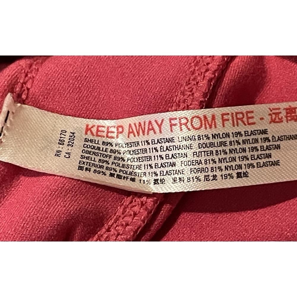 Free People FP Movement Pink Yoga Leggings Balletcore Criss‎ Cross Detail XS - Picture 6 of 6